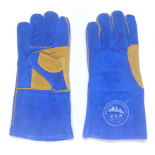 Высококачественная промышленная безопасность Рабочая кожаные сварочные перчатки